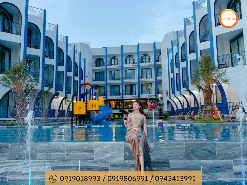 LCV Resort kiến truc độc đáo của làng biển mũi né - Du lịch 360Go